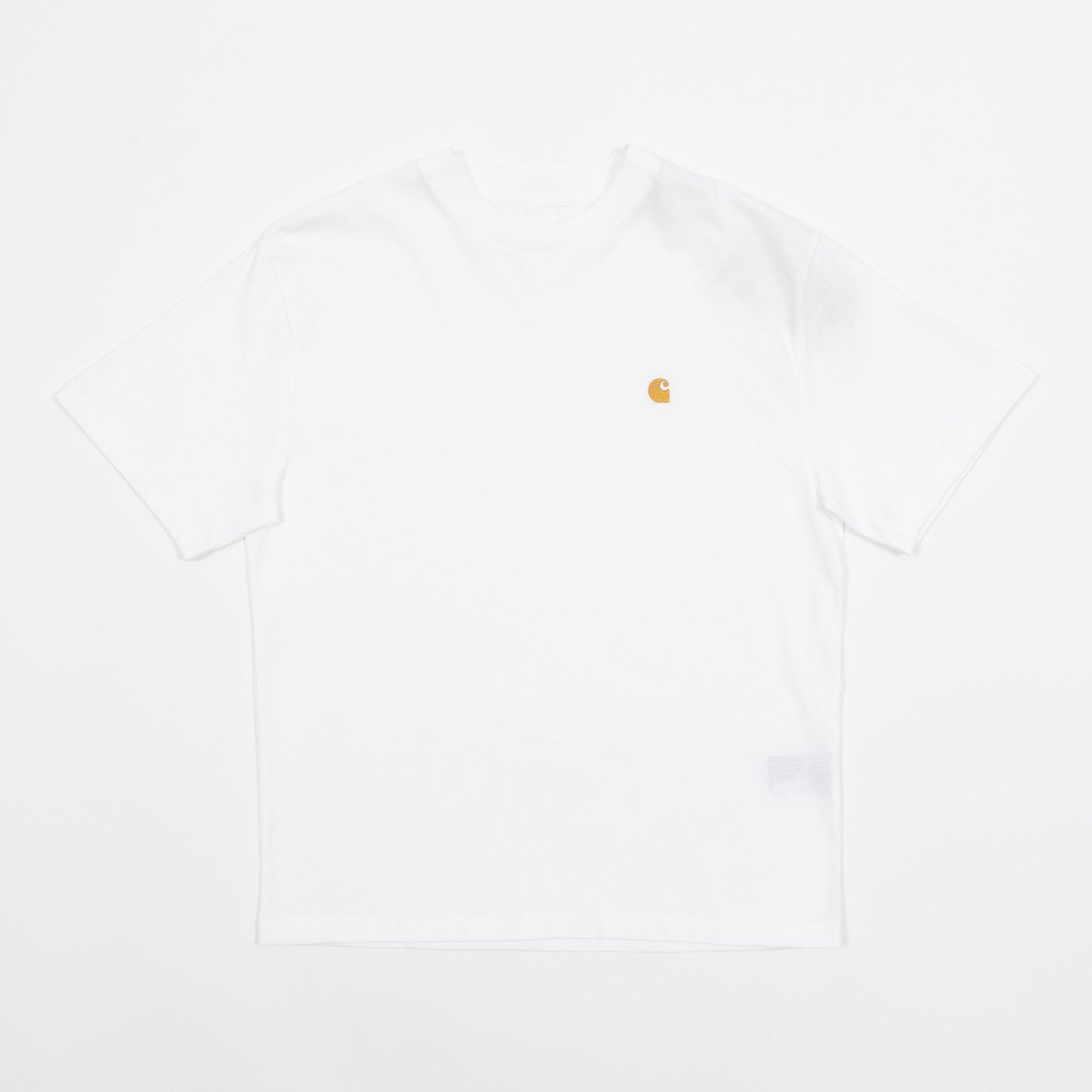 womens carhartt tshirt white oversized small logo