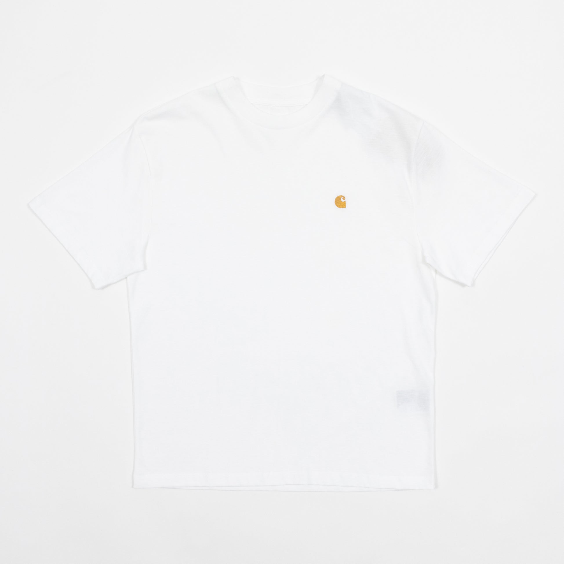 womens carhartt tshirt white oversized small logo