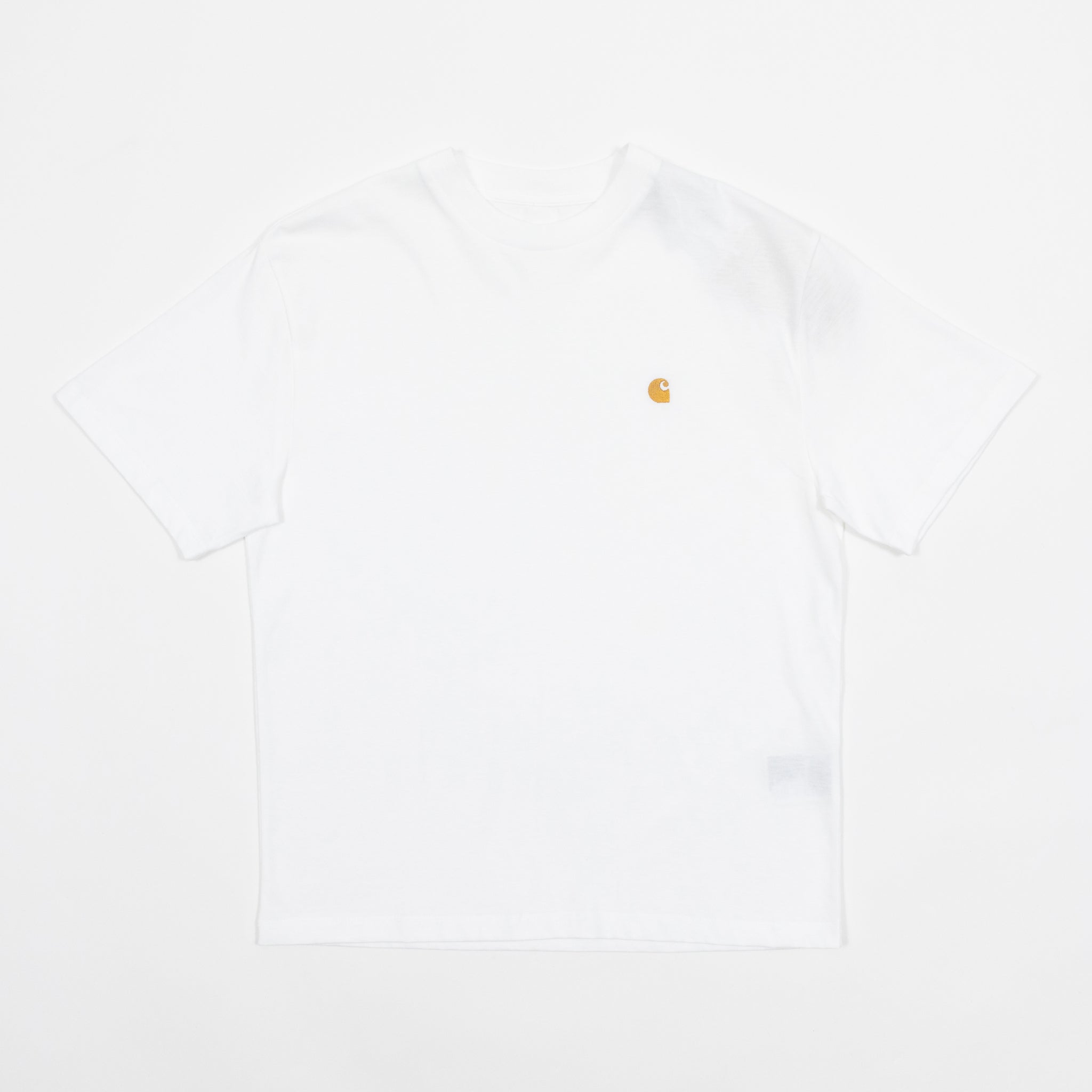 womens carhartt tshirt white oversized small logo