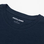 JACK & JONES Chest Logo T-Shirt in NAVY