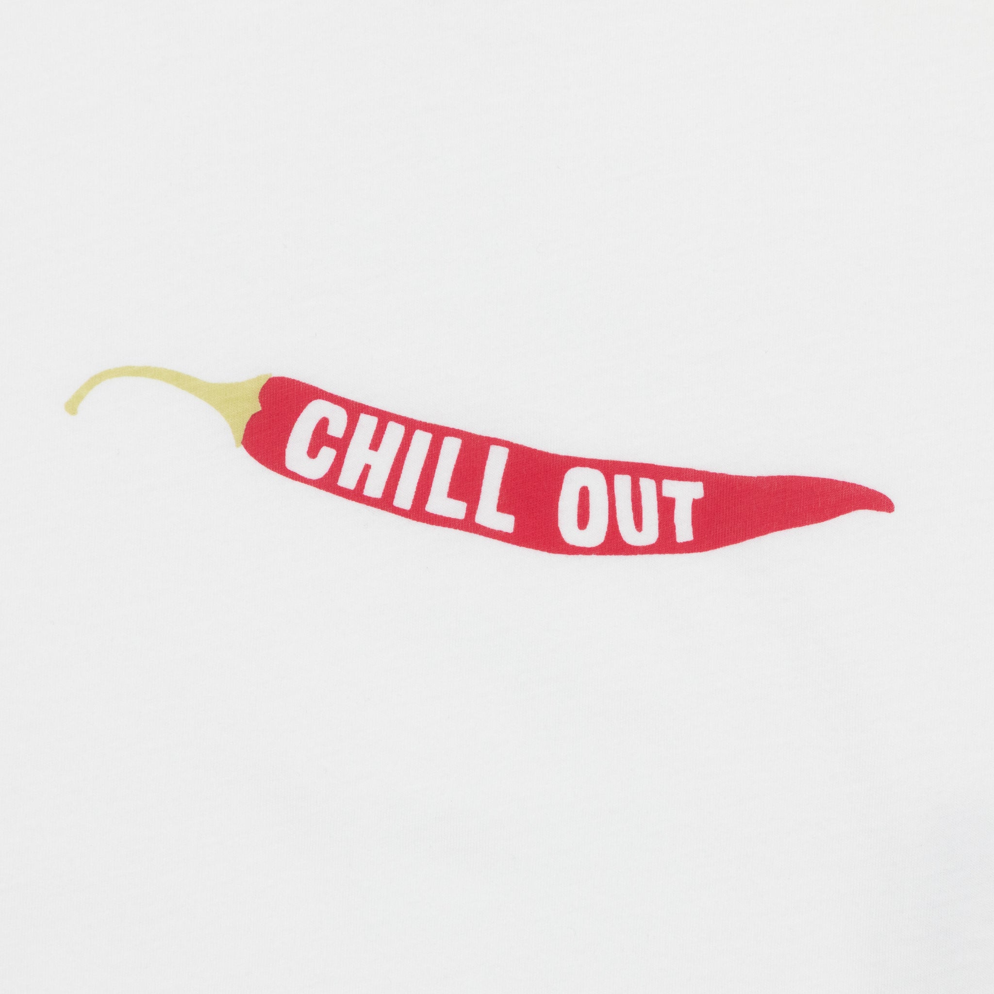 Womens BRIXTON Chill Out Crew T-Shirt in OFF WHITE