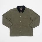 DICKIES Chore Jacket Lined Canvas in MILITARY GREEN