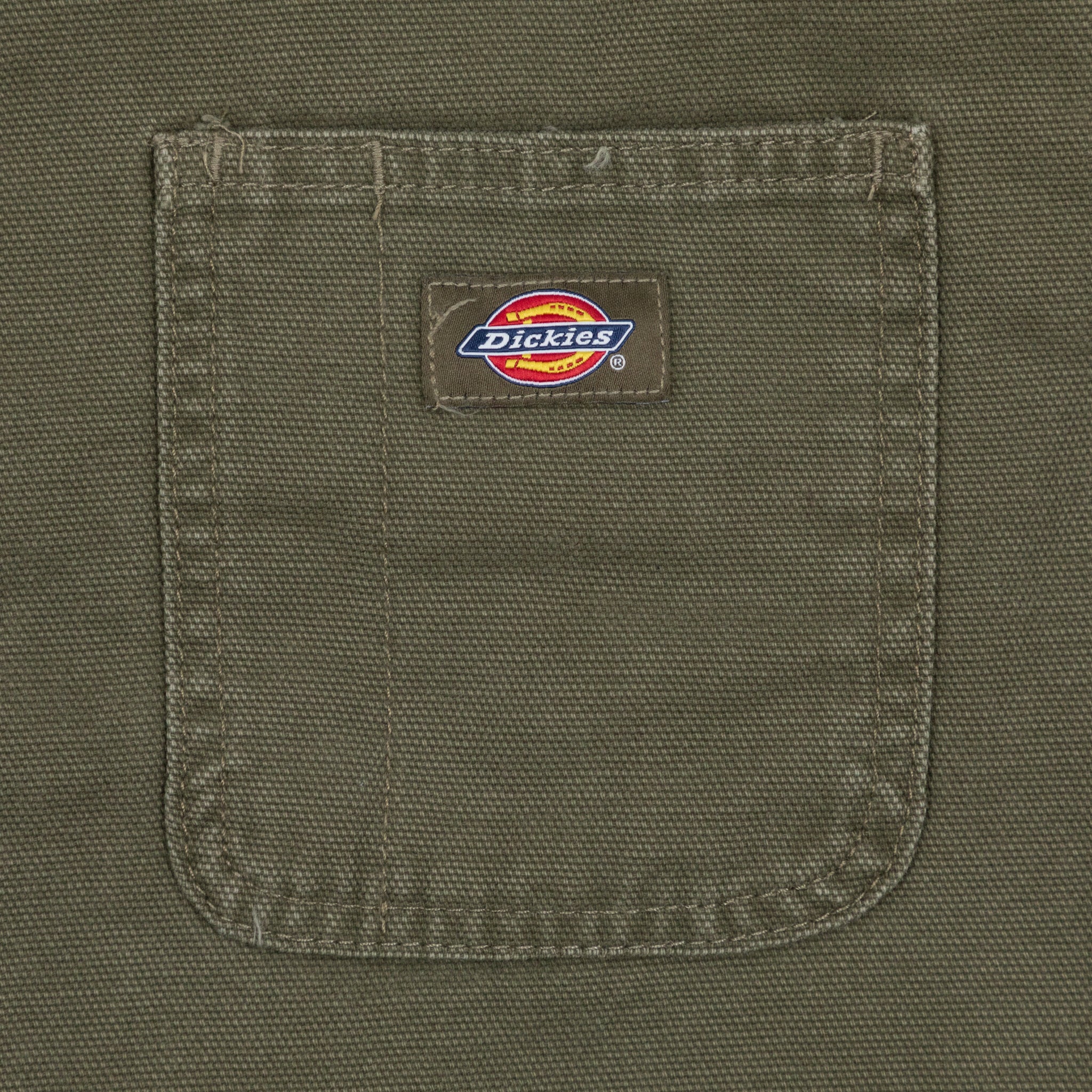 DICKIES Chore Jacket Lined Canvas in MILITARY GREEN
