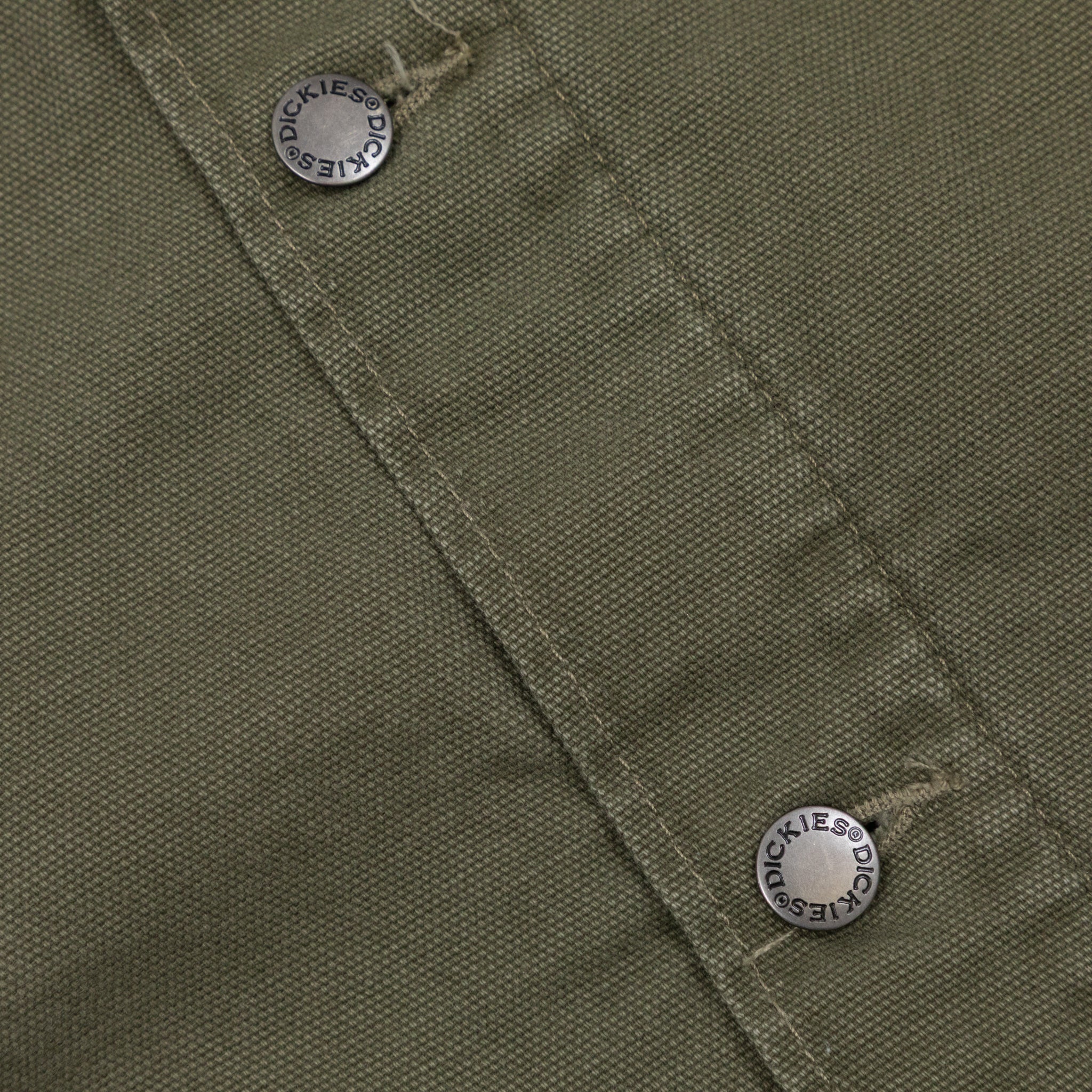 DICKIES Chore Jacket Lined Canvas in MILITARY GREEN