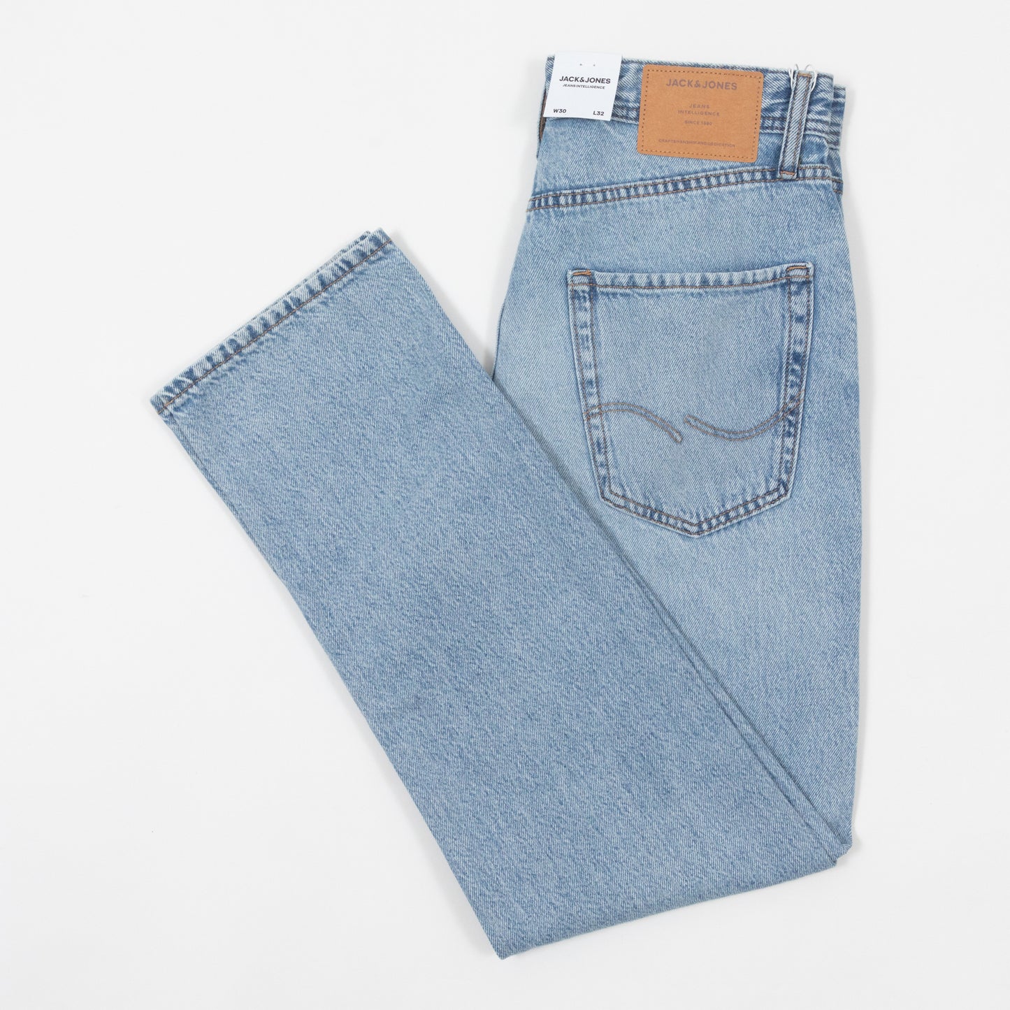 JACK & JONES Chris Original 693 Straight Fit Jeans in BLUE
