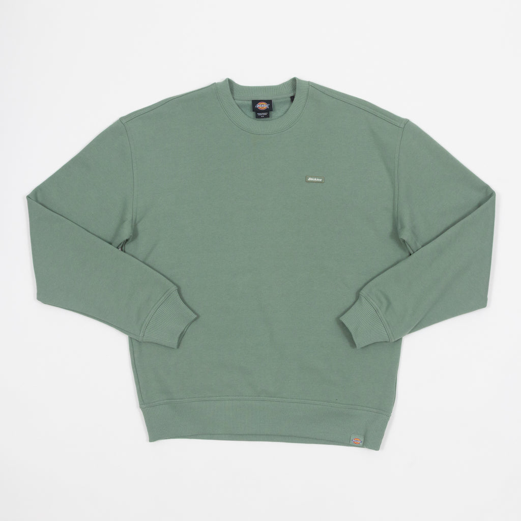 DICKIES Clancy BB Sweatshirt in SEA SPRAY GREEN