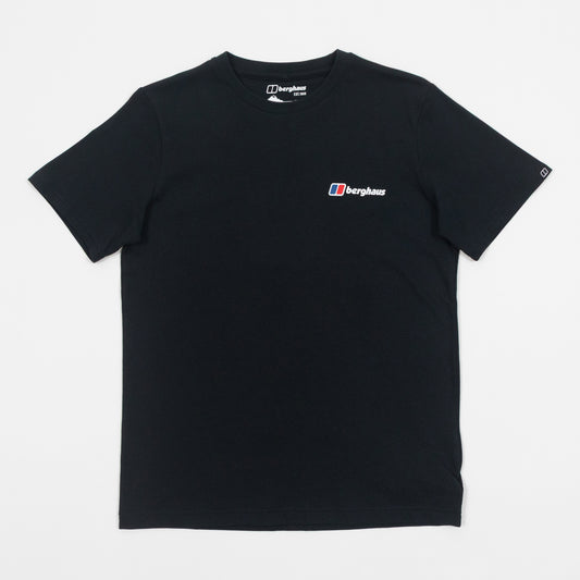 BERGHAUS Class Logo T-Shirt in BLACK