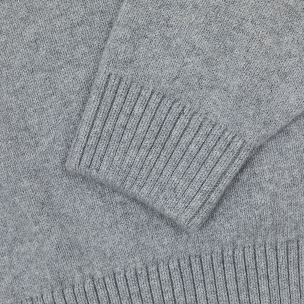 COLORFUL STANDARD Classic Merino Wool Crew in HEATHER GREY