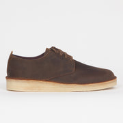 CLARKS ORIGINALS Beeswax Coal London Shoes in BROWN