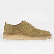 CLARKS ORIGINALS Coal London Shoes in MID GREEN SUEDE