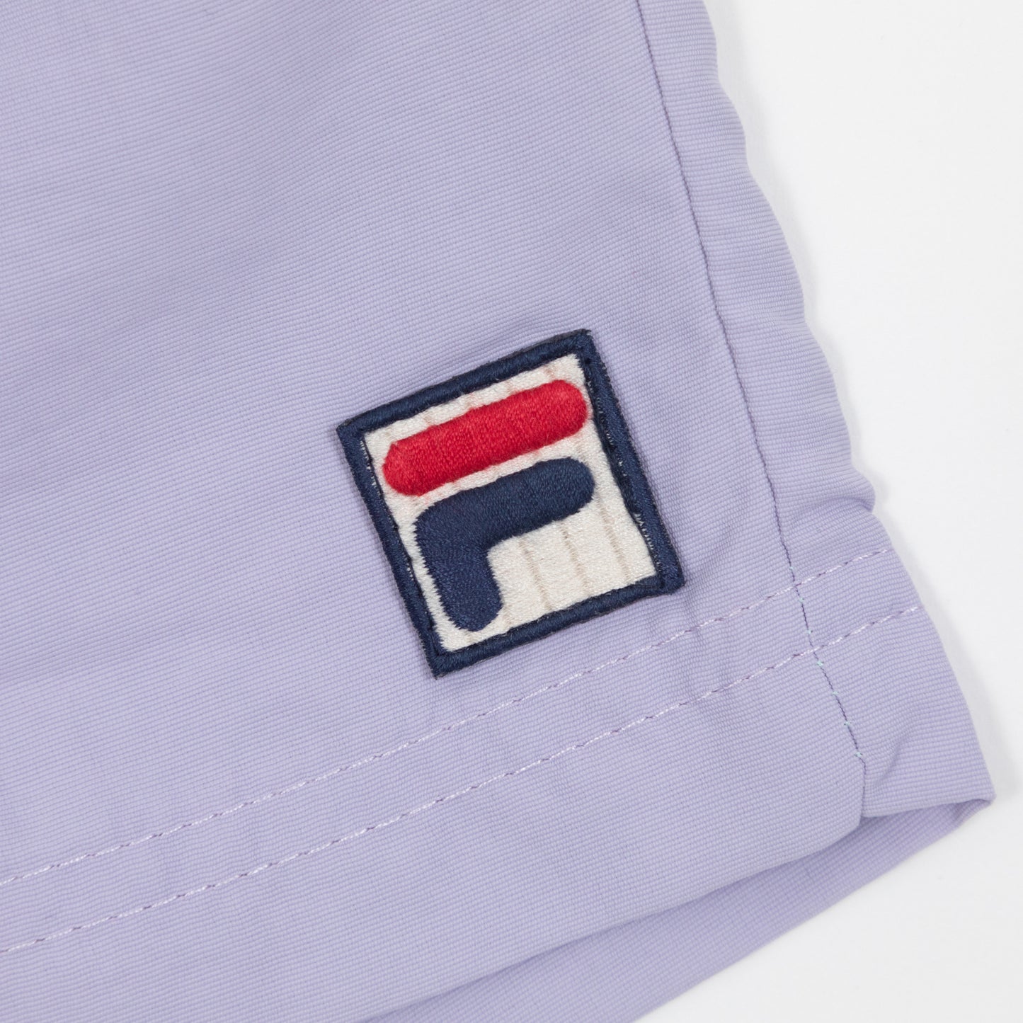 FILA Colour Block Swim Shorts in PURPLE, GREEN & WHITE