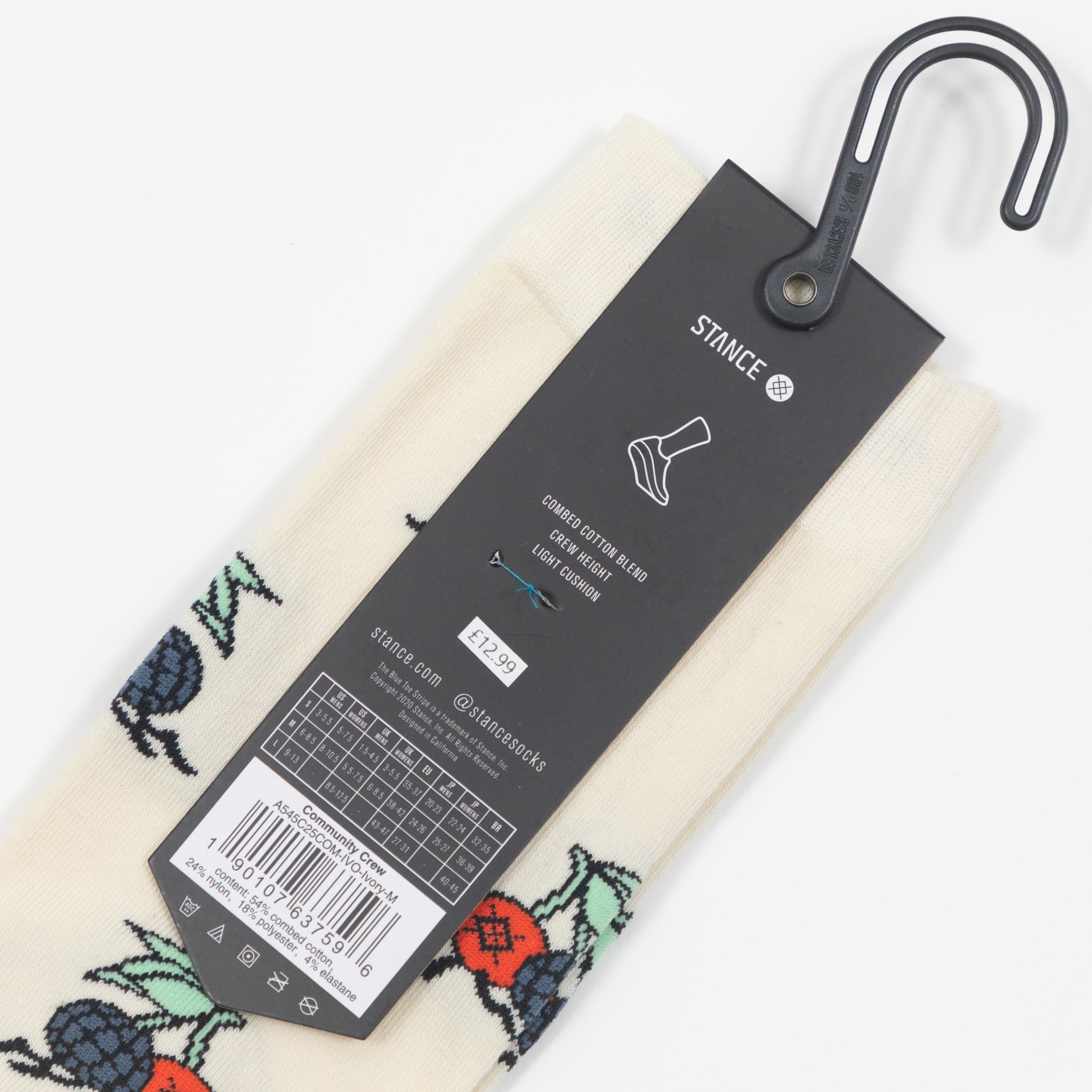 STANCE Community Crew Socks in IVORY