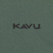 KAVU Compass Long Sleeve Graphic T-Shirt in GREEN