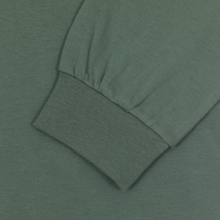 KAVU Compass Long Sleeve Graphic T-Shirt in GREEN