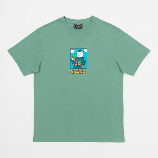 RIPNDIP Confiscated Tee in GREEN