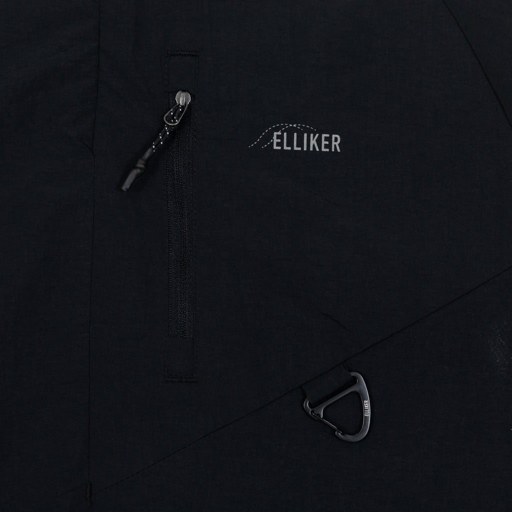 ELLIKER Coppa Pullover Jacket in BLACK