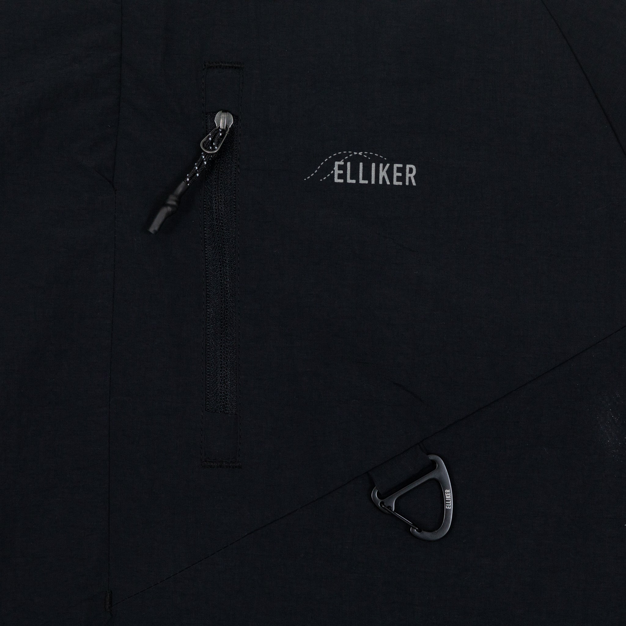 ELLIKER Coppa Pullover Jacket in BLACK