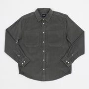 ONLY & SONS Corduroy Button Down Shirt in GREY