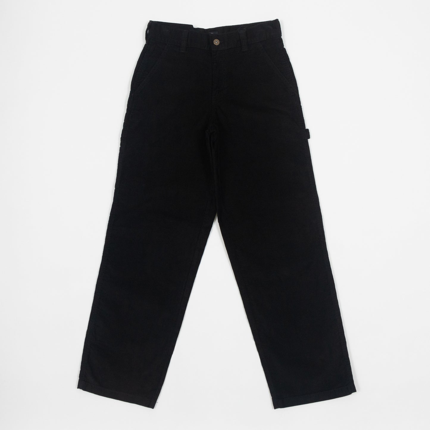 Womens DICKIES Corduroy Carpenter Jeans in BLACK