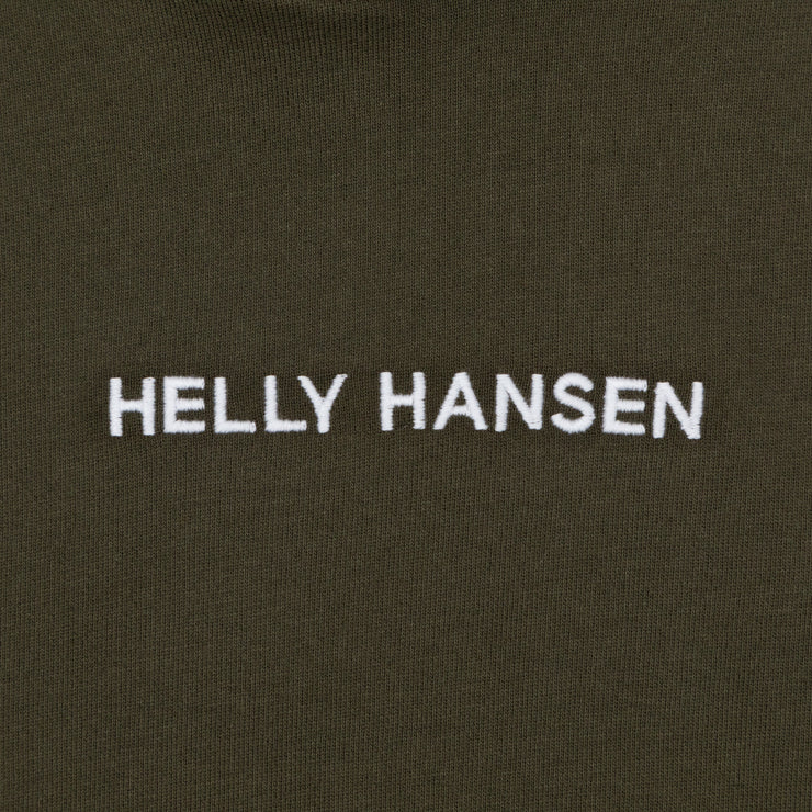 HELLY HANSEN Core Graphic Hoodie in GREEN