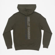HELLY HANSEN Core Graphic Hoodie in GREEN