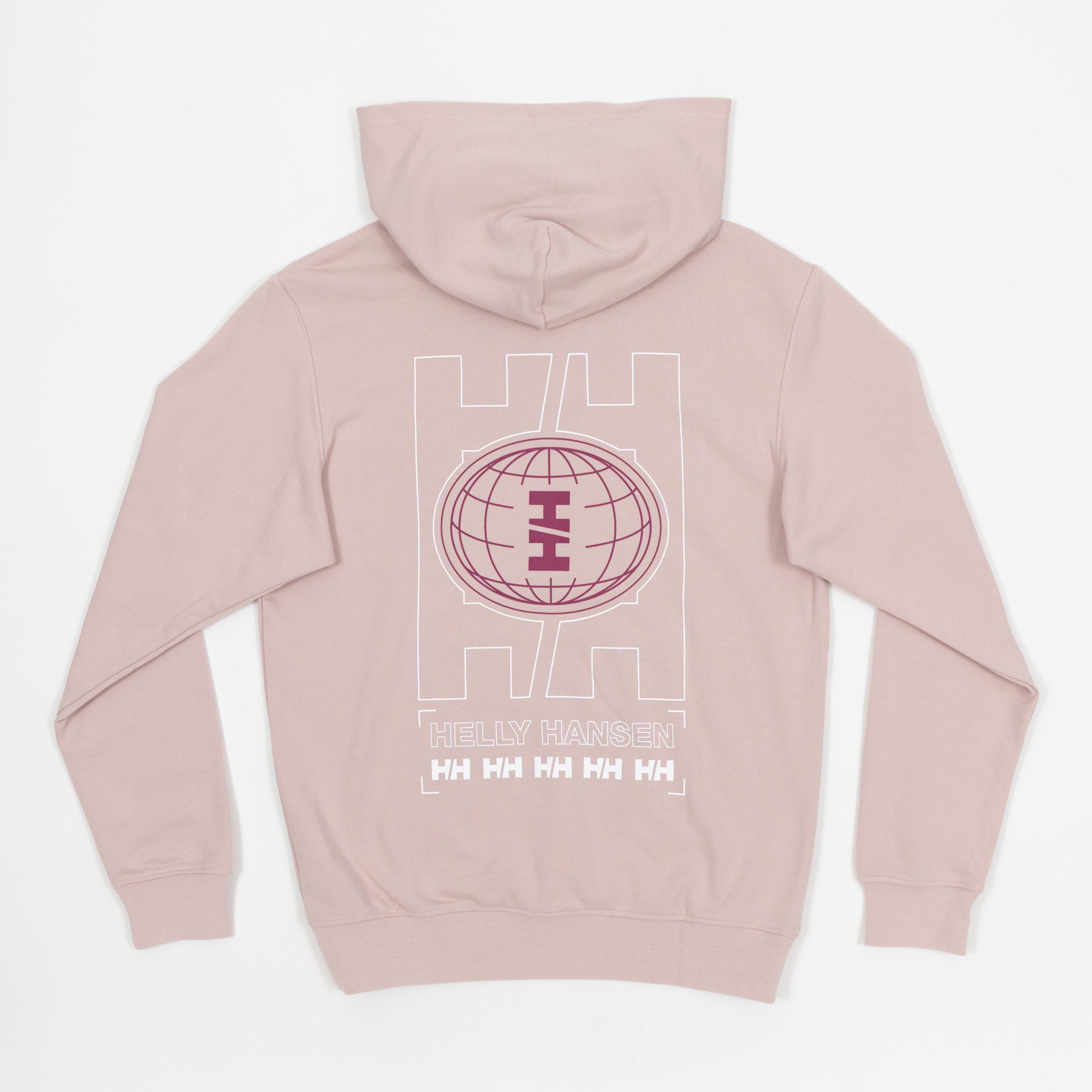 HELLY HANSEN Core Graphic Hoodie in PINK
