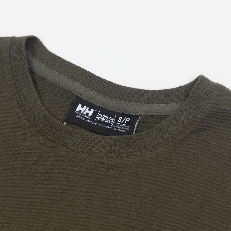 HELLY HANSEN Core Graphic T-Shirt in GREEN