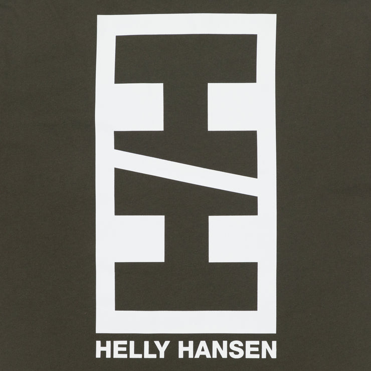 HELLY HANSEN Core Graphic T-Shirt in GREEN