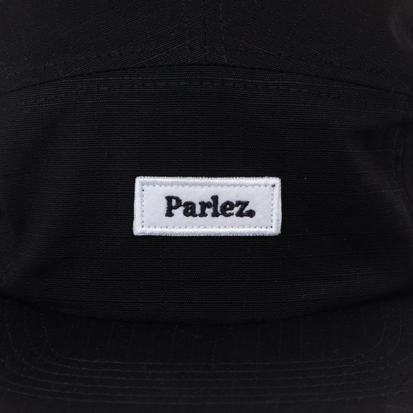 PARLEZ Cover 5 Panel Cap in BLACK