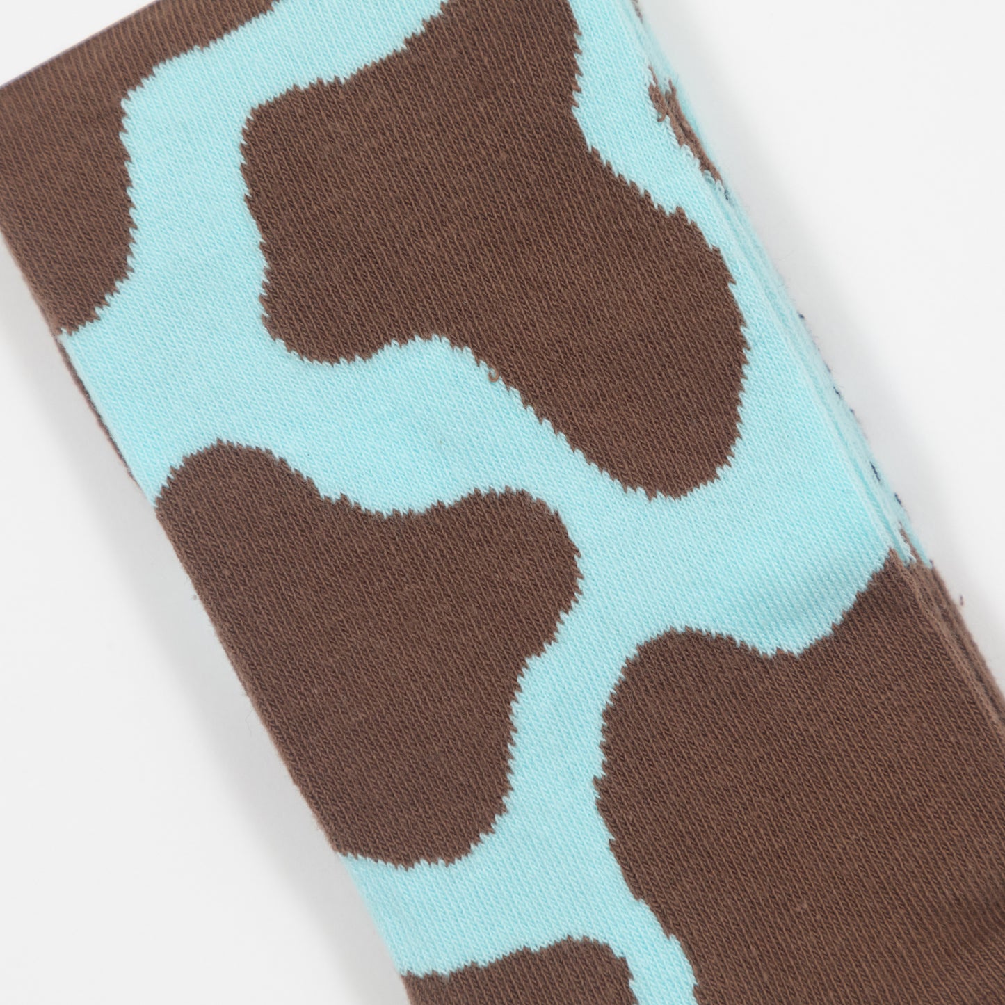 HAPPY SOCKS Cow Socks BROWN & BLUE