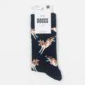 HAPPY SOCKS Cow Socks in NAVY