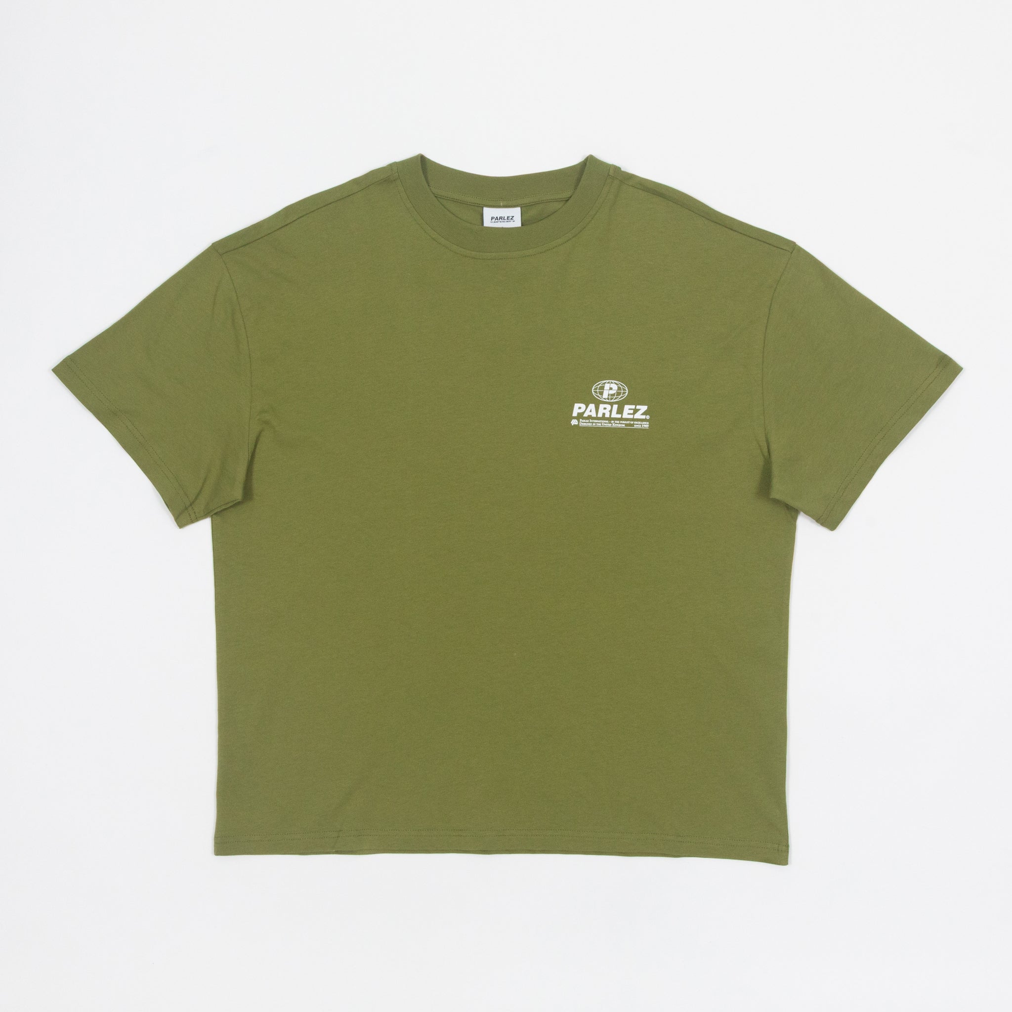 PARLEZ Craft Oversized T-Shirt in FERN GREEN