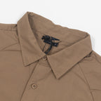 ELLIKER Craw Long Sleeve Tech Shirt in DARK BEIGE