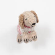Crochet Dachshund in Sweater Christmas Ornament