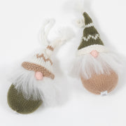 Crochet Gnomes with Nordic Hat Christmas Ornament