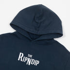 RIPNDIP Crosswalk Hoodie in NAVY VINTAGE WASH