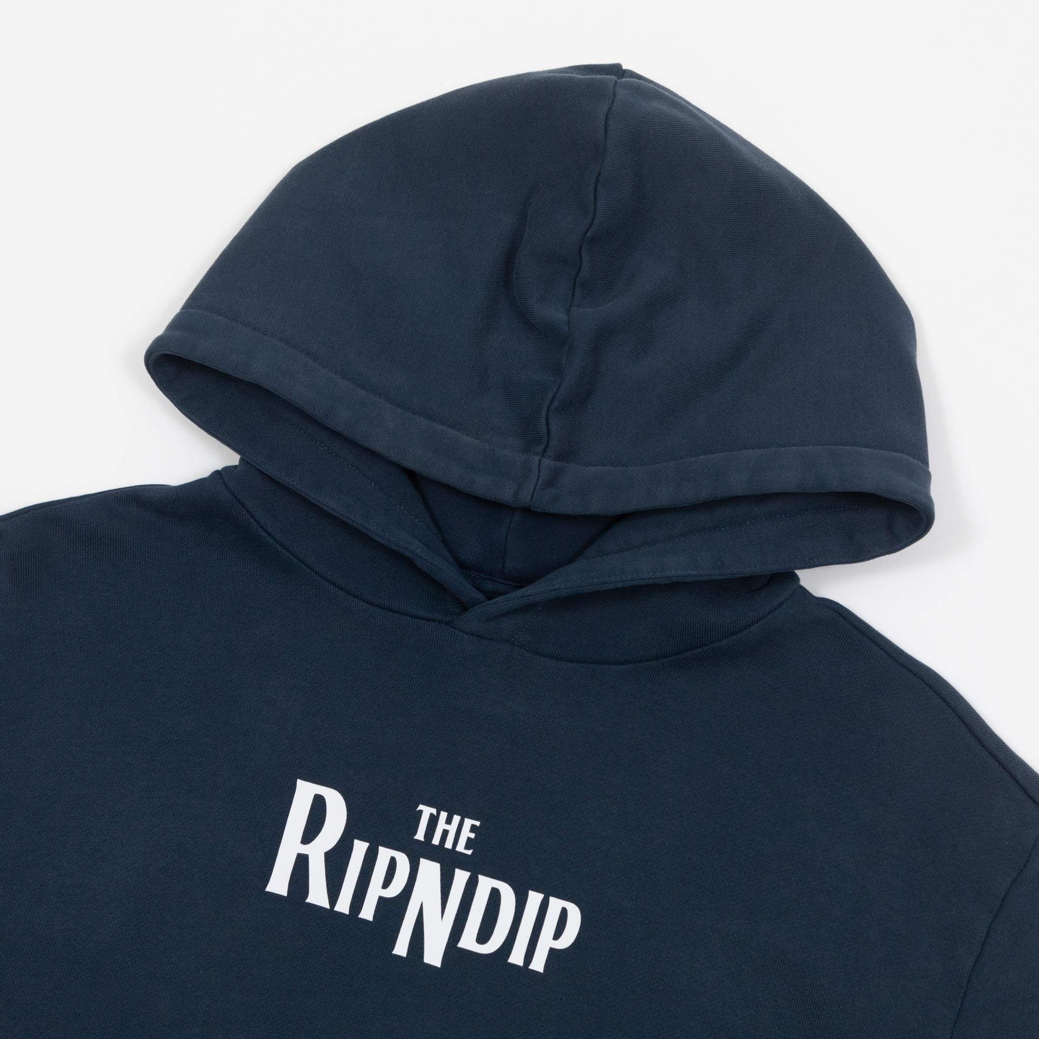 RIPNDIP Crosswalk Hoodie in NAVY VINTAGE WASH