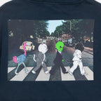 RIPNDIP Crosswalk Hoodie in NAVY VINTAGE WASH