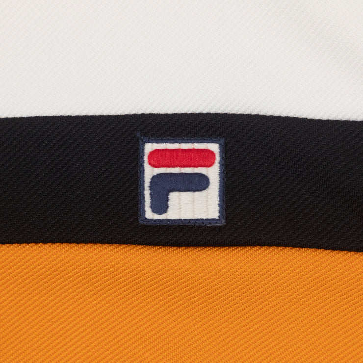 FILA Cruz Colour Block Track Jacket in ORANGE