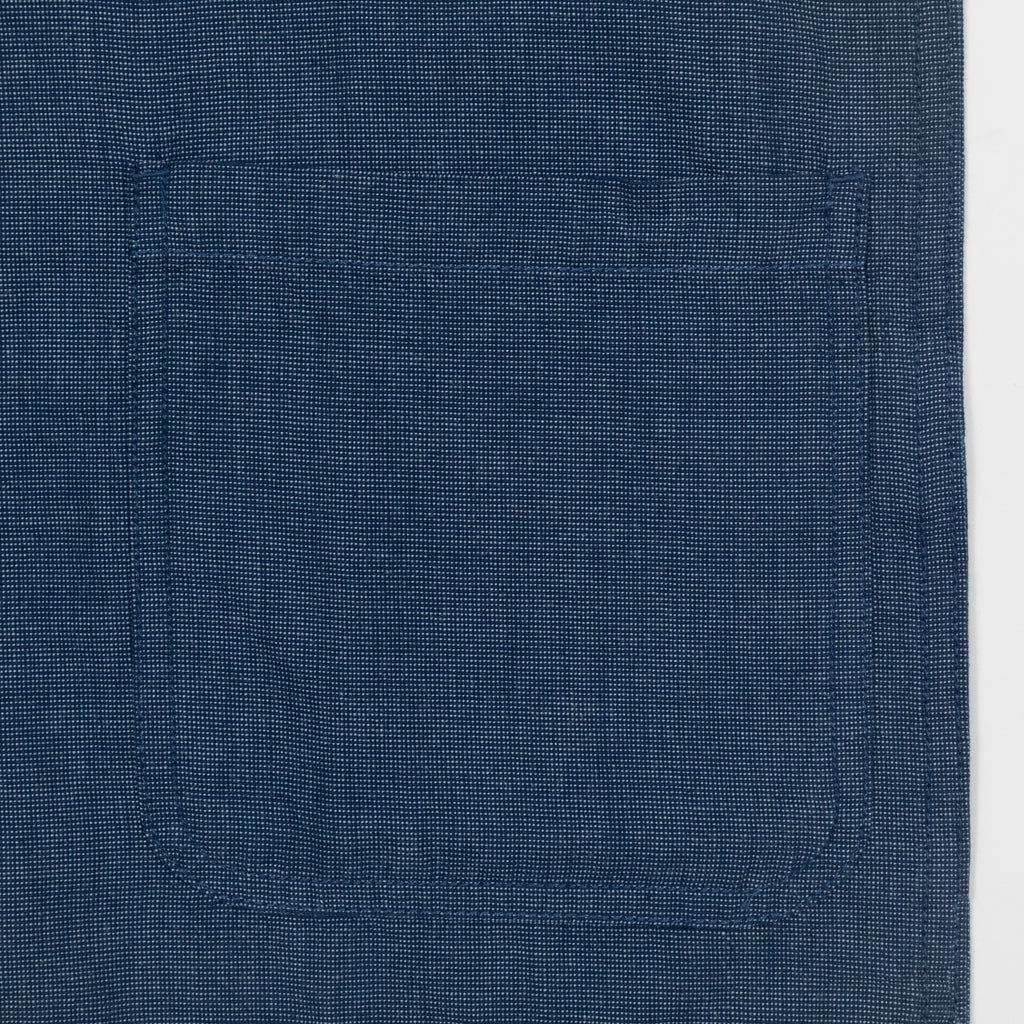 USKEES Cuban Short Sleeve Shirt in BLUE