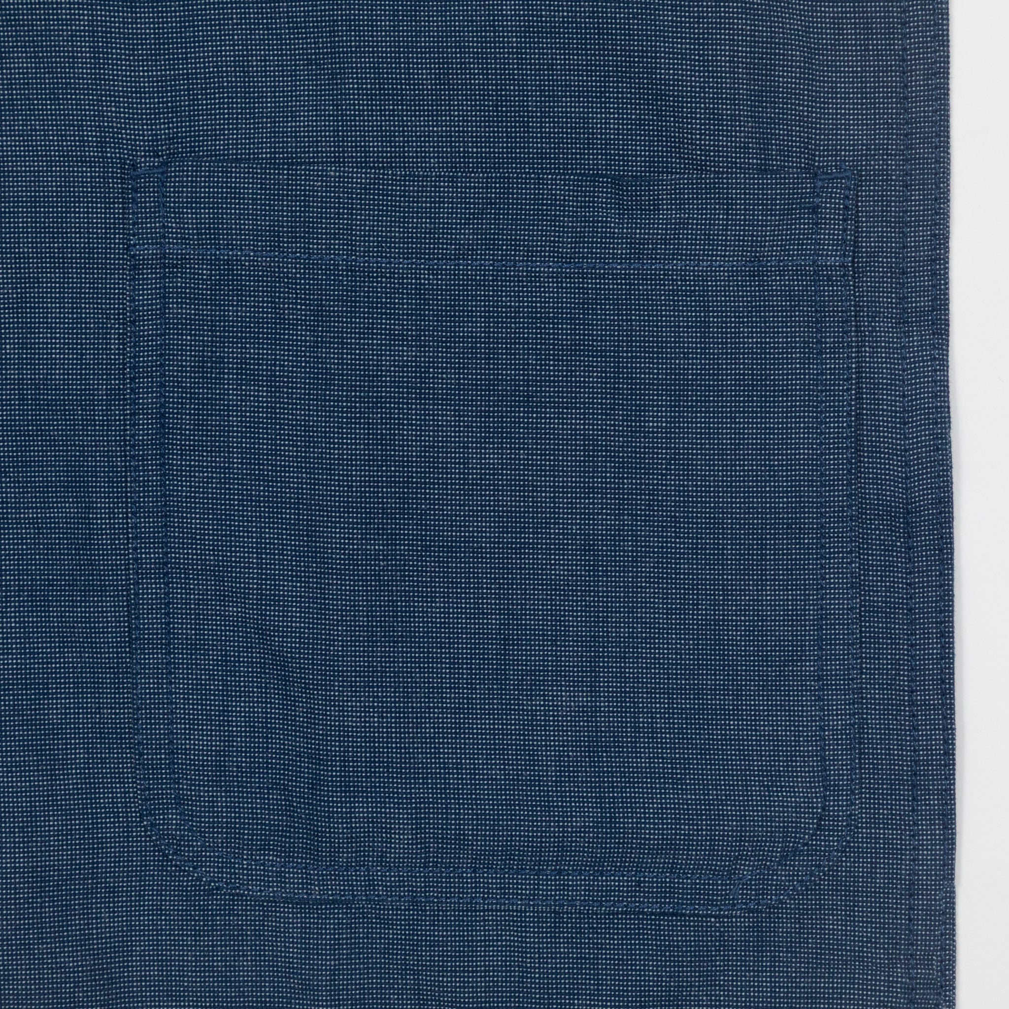 USKEES Cuban Short Sleeve Shirt in BLUE