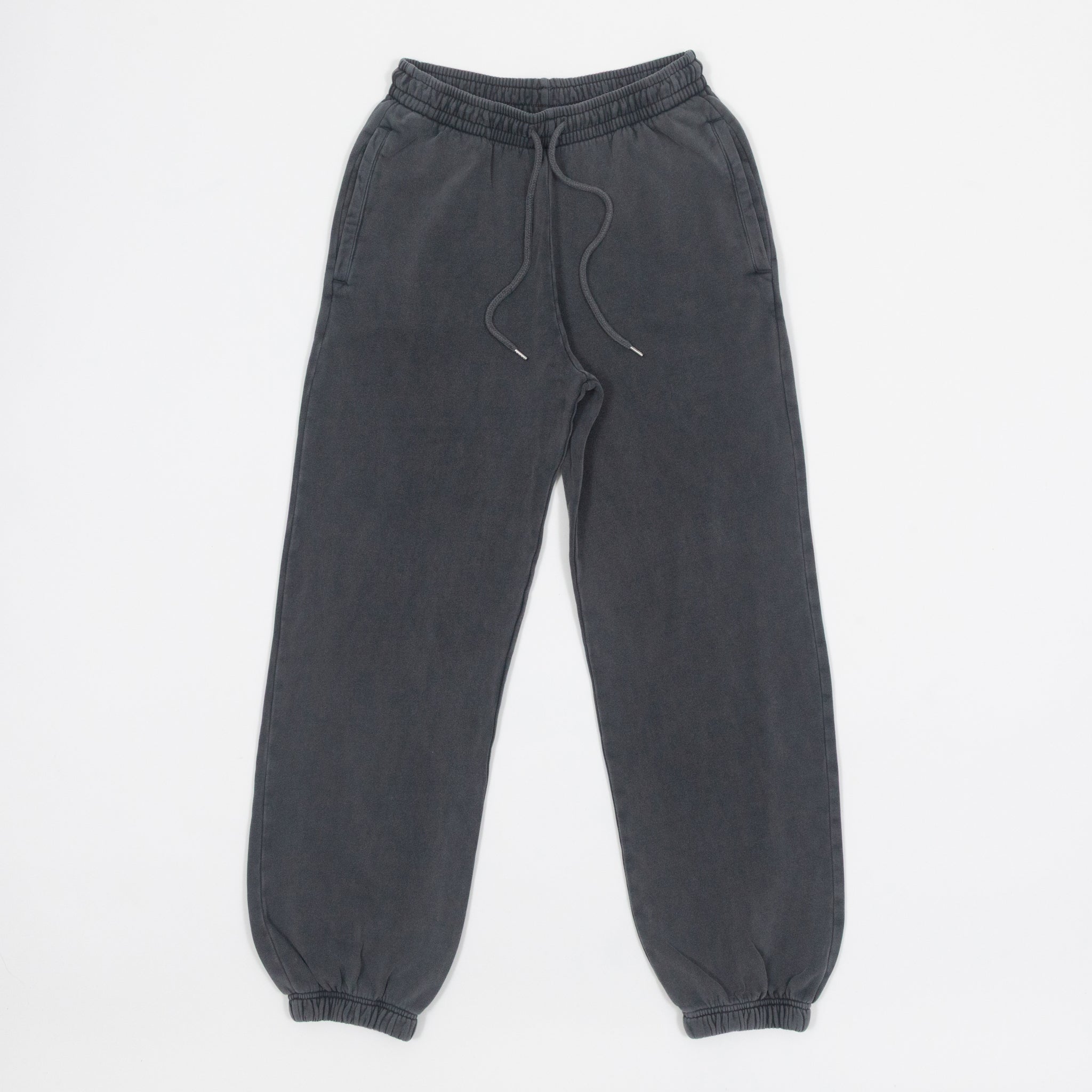COLORFUL STANDARD Cuffed Sweatpants in FADED BLACK
