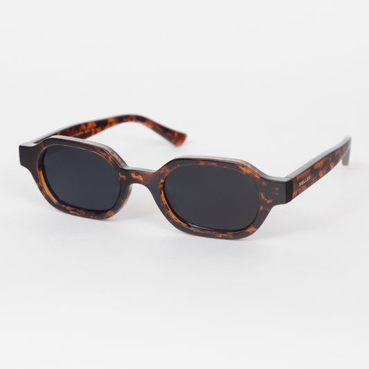 MELLER Cumbi Rectangular Sunglasses in TIGRIS CARBON