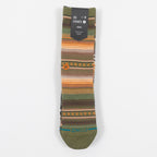 STANCE Curren 3 Pack Socks in GREEN