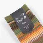 STANCE Curren 3 Pack Socks in GREEN