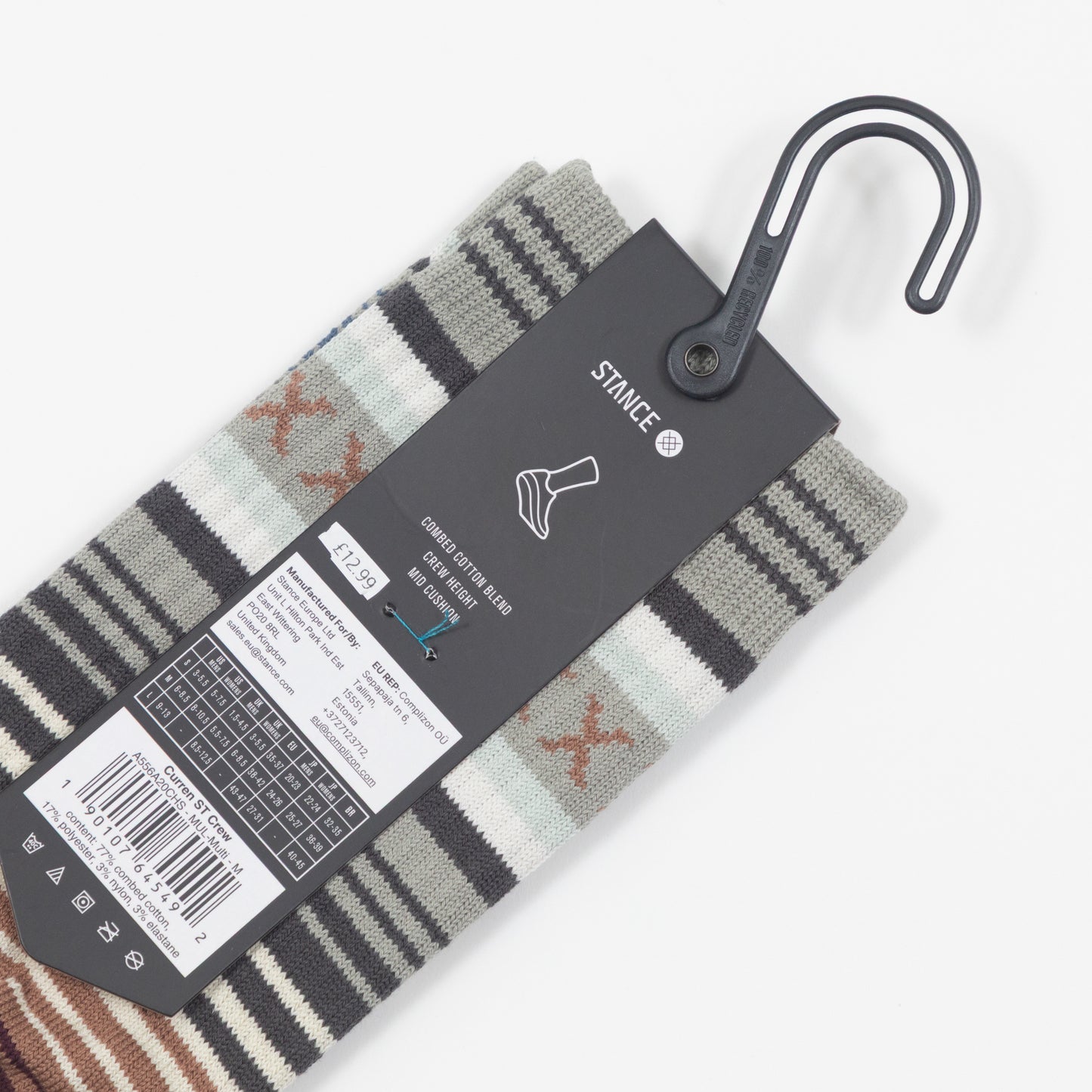 STANCE Curren ST Crew Socks in MULTI