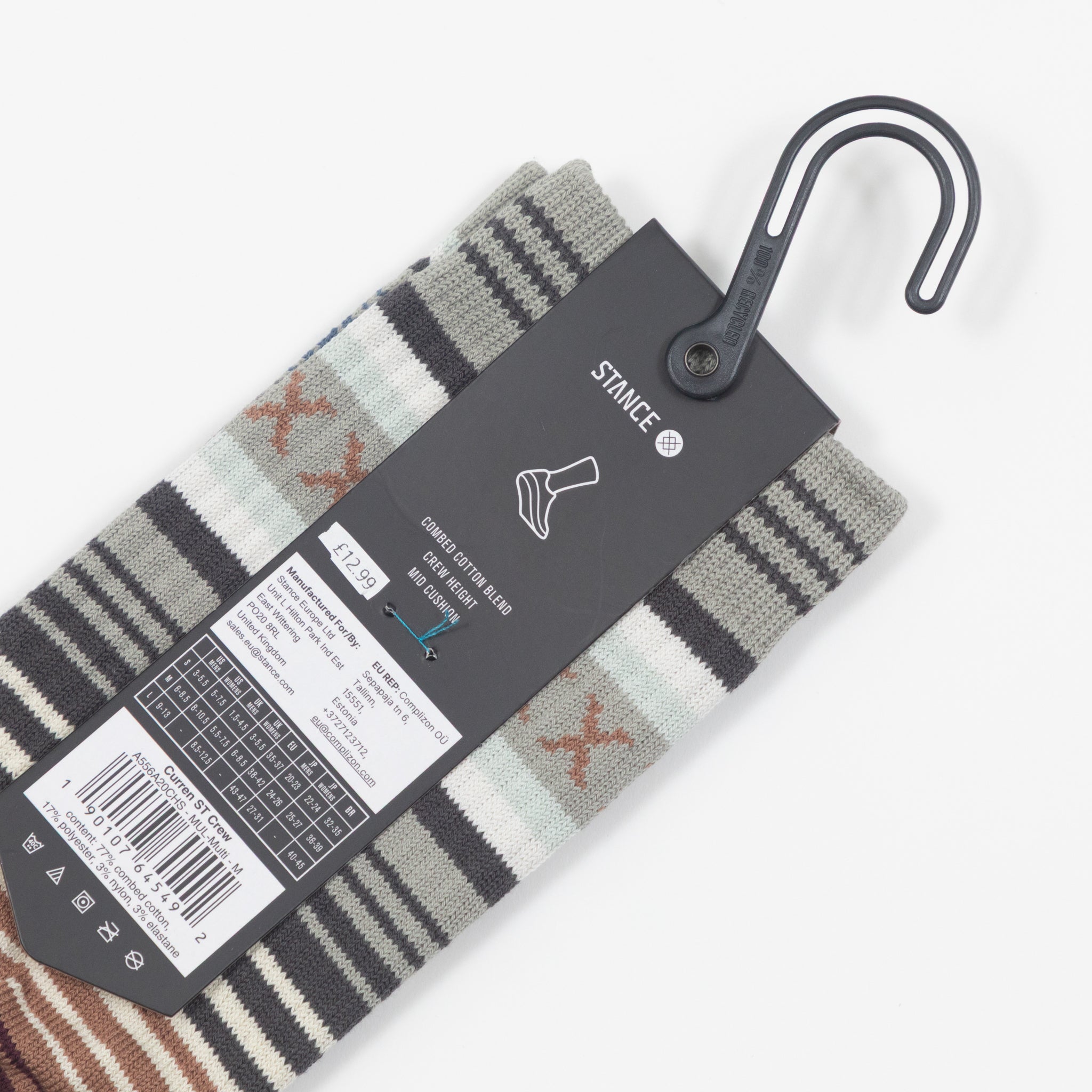 STANCE Curren ST Crew Socks in MULTI