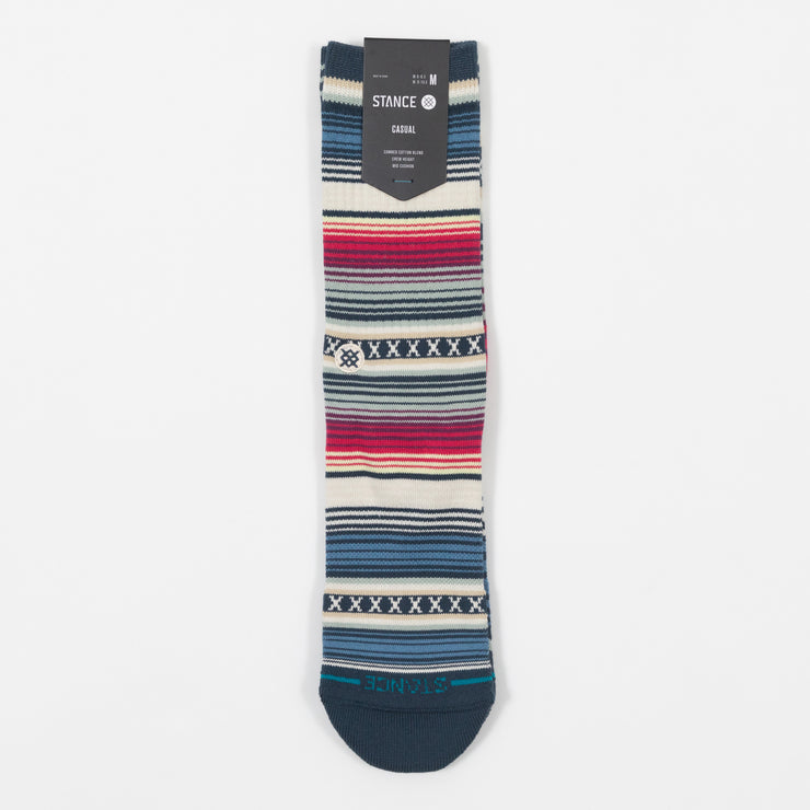 STANCE Current St Crew Socks in NAVY