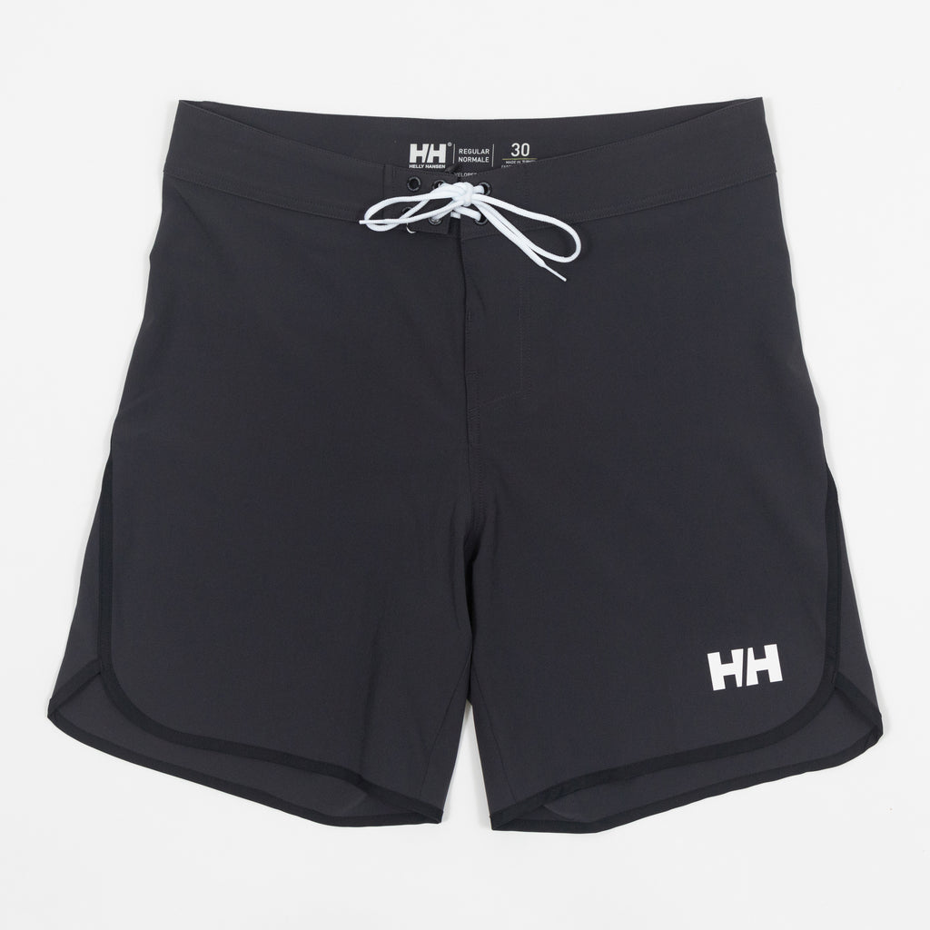 HELLY HANSEN Curve Board Shorts 7" in BLACK