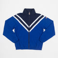 FILA Cut Sew Panelled Track Jacket in BLUE & WHITE